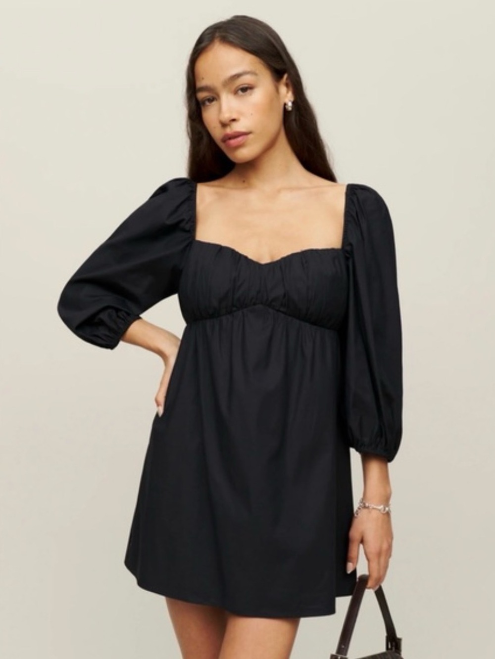 Reformation - Farley - Black Dress - size 2